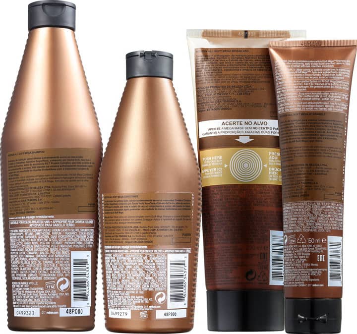 Kit Redken All Soft Mega Full (4 Produtos)