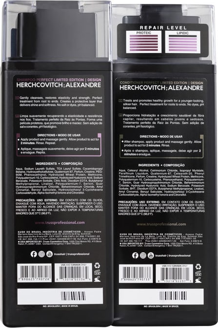 Kit Truss Alexandre Herchcovitch Perfect Duo (2 Produtos)