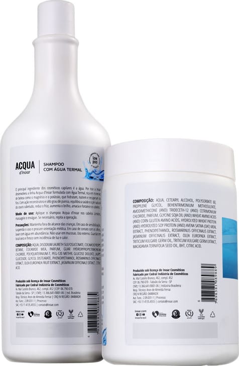 Kit Acqua d'Inoar Termal Duo (2 Produtos)