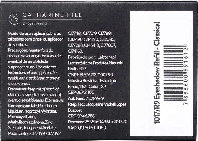 Catharine Hill Refill R9 Classical - Sombra Matte 2g