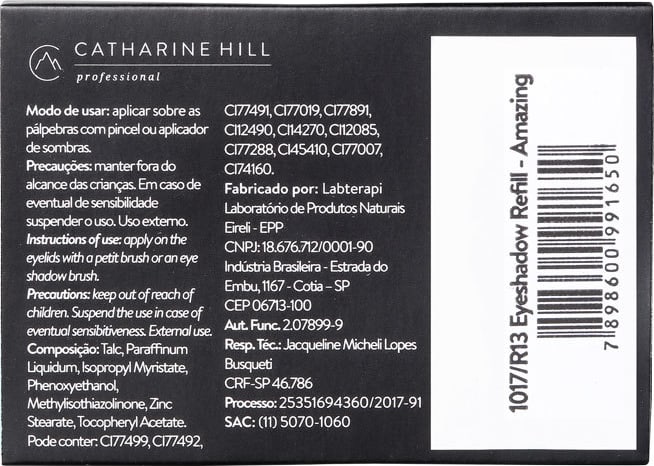 Catharine Hill Refill R13 Amazing - Sombra Cintilante 2g