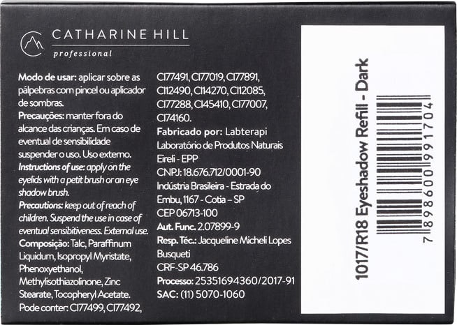 Catharine Hill Refill R18 Dark - Sombra Matte 2g
