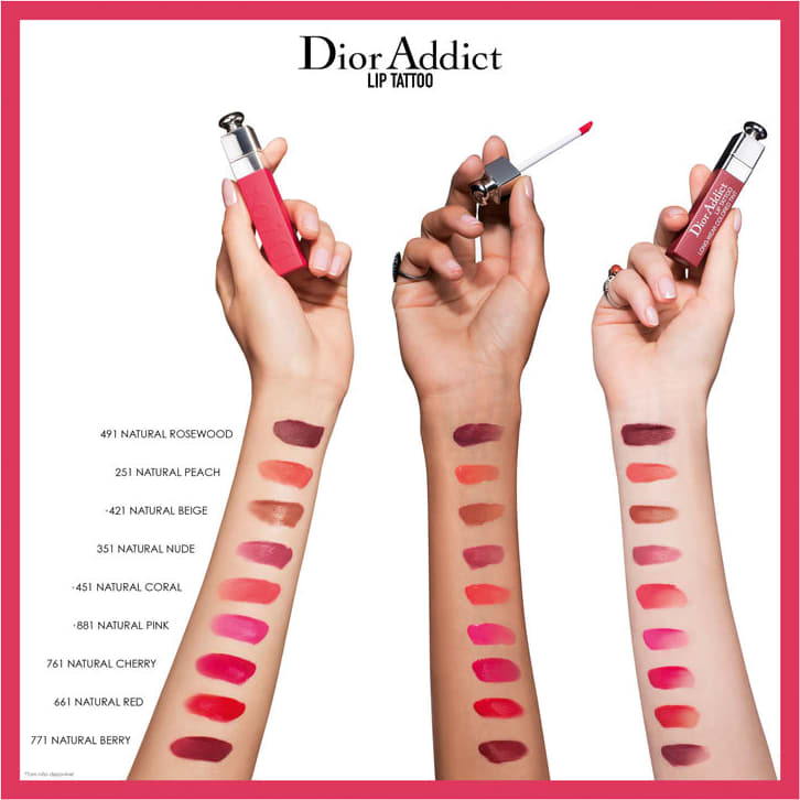 Dior Addict Lip Tattoo 251 Natural Peach - Batom Líquido 6ml