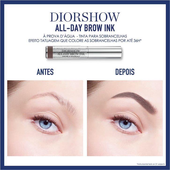 Dior Diorshow All-Day Brow Ink 021 Medium - Sombra para Sobrancelha 3,7ml