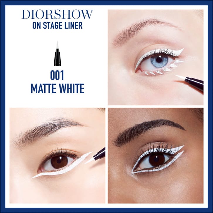 Dior Diorshow On Stage Liner 001 Matte White - Caneta Delineadora 0,55ml