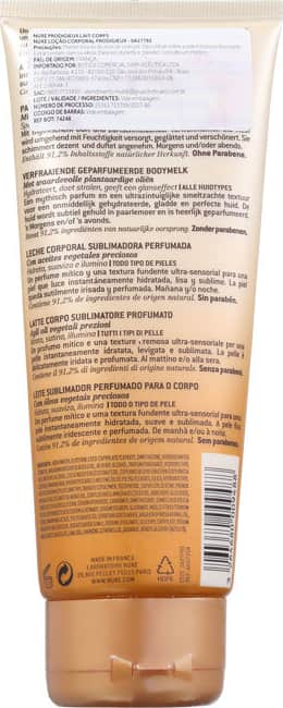 Nuxe Prodigieux Lait Parfumé - Loção Hidratante Corporal 200ml