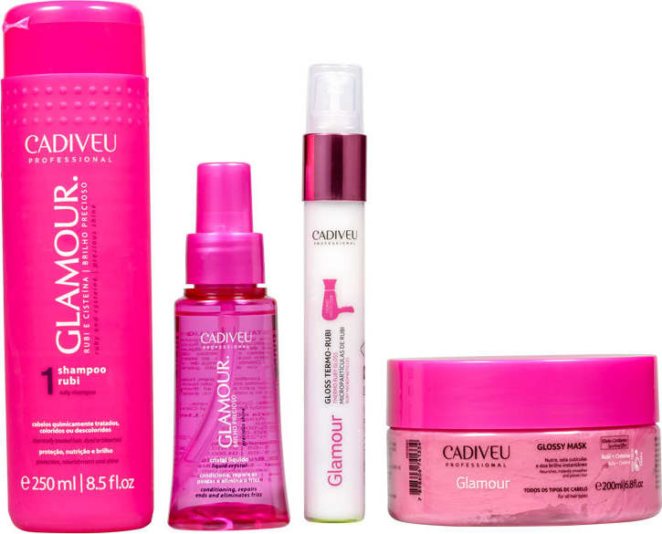 Kit Cadiveu Professional Glamour Rubi Full (4 Produtos)