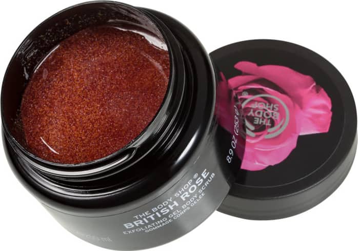 The Body Shop British Rose - Esfoliante Corporal 250ml