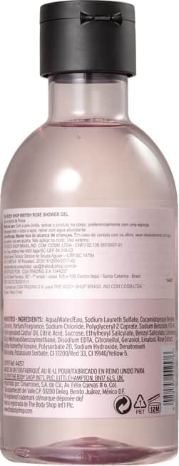The Body Shop British Rose - Gel de Banho 250ml