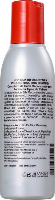 Chi Infra Silk Infusion - Óleo Reconstrutor 150ml