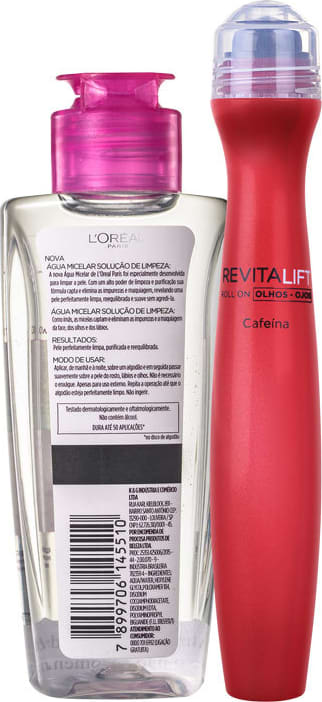 Kit L'Óreal Paris Revitaliza Olhos 1 (2 Produtos)