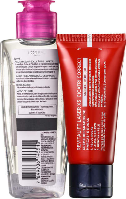 Kit L’Óreal Paris Anti-Idade Rugas 1 (2 Produtos)