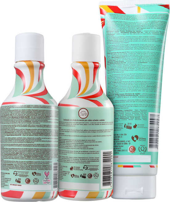 Kit Divine Curls Disciplina e Definição (3 Produtos)