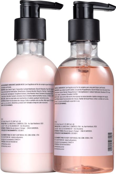 Kit Banho The Body Shop Sakura No Ki Duo (2 Produtos)