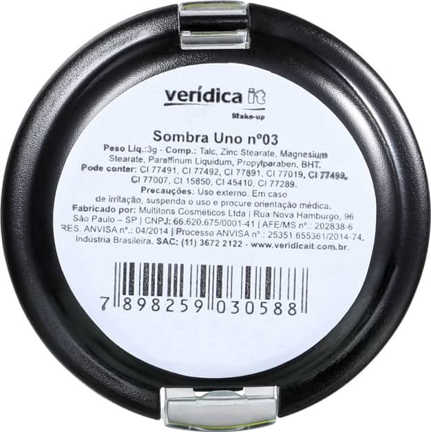 Verídica It Uno 03 - Sombra Cintilante 3g