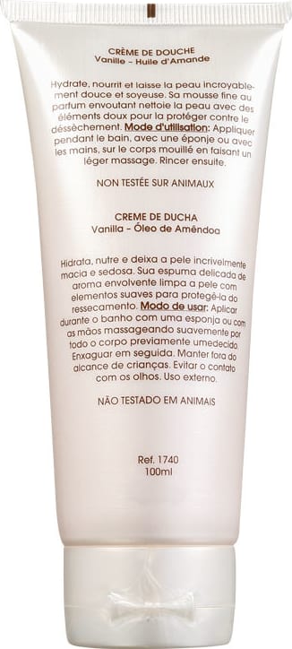 Anna Pegova Baunilha e Amêndoas - Creme de Banho 100ml
