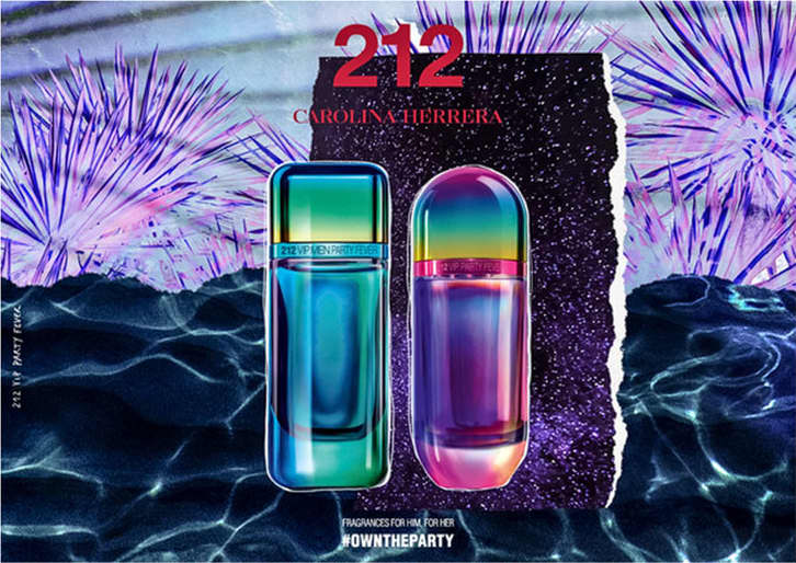 212 VIP Men Party Fever Carolina Hererra Eau de Toilette - Perfume Masculino 100ml