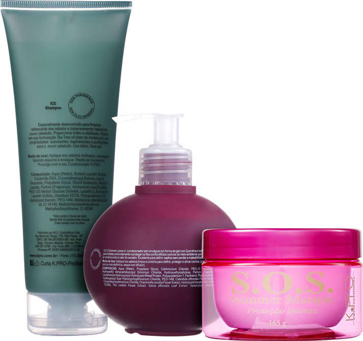 Kit K.Pró S.O.S Summer Ice (3 Produto)