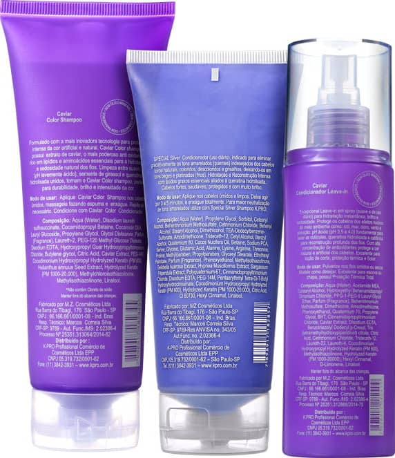 Kit K.Pro Caviar Silver 2 (3 Produtos)