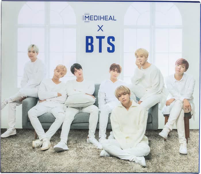 Kit Mediheal X BTS Hydrating Care Special Set (10 Produtos + Cards)