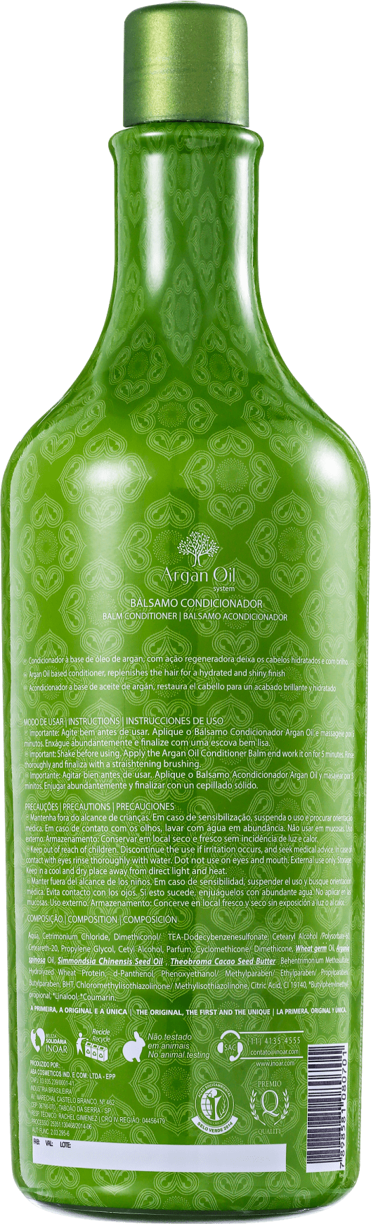 Inoar Argan Oil System - Condicionador 1000ml