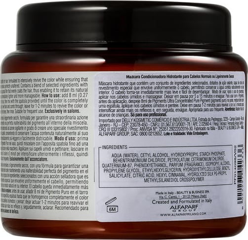 Alfaparf Pigments Care + Color Hydrating - Máscara Capilar 196g