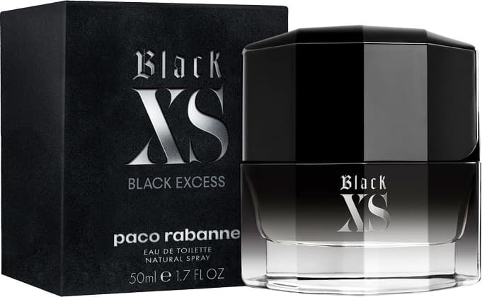 Black XS Paco Rabanne Eau de Toilette - Perfume Masculino 50ml