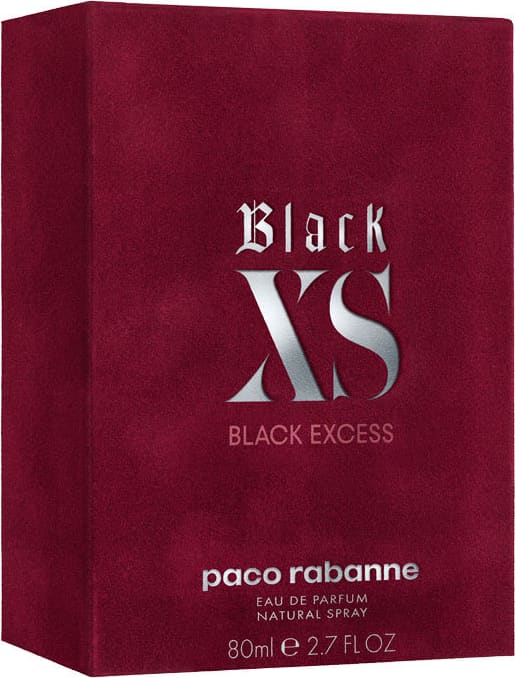 Black XS For Her Paco Rabanne Eau de Parfum - Perfume Feminino 80ml