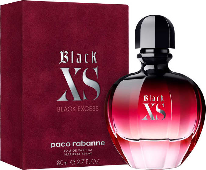 Black XS For Her Paco Rabanne Eau de Parfum - Perfume Feminino 80ml