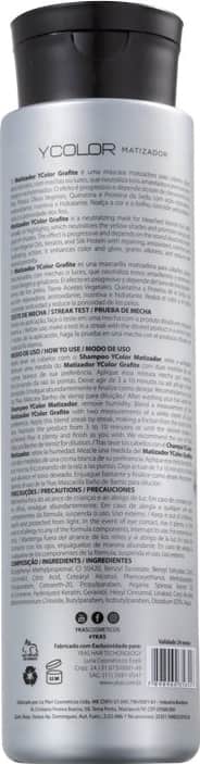 YKAS Ycolor Efeito Grafite - Máscara Matizadora 500ml