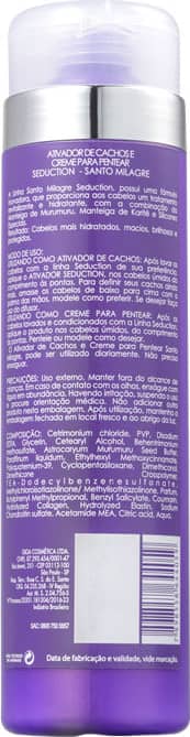 Eico Seduction Santo Milagre - Ativador de Cachos 300g