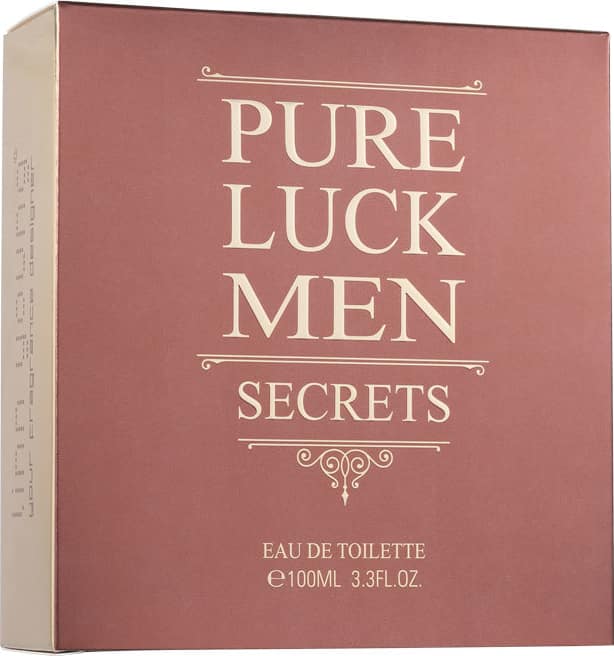 Pure Luck Men Secrets Coscentra Eau de Toilette - Perfume Masculino 100ml