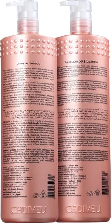 Kit Cadiveu Professional Hair Remedy Salon (2 Produtos)