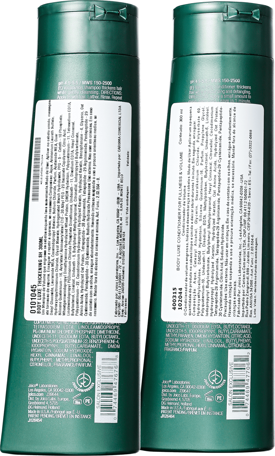 Kit Joico Body Luxe Duo (2 Produtos)