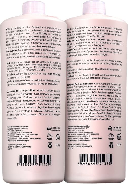 Kit Felps Profissional XColor Salon Duo (2 Produtos)
