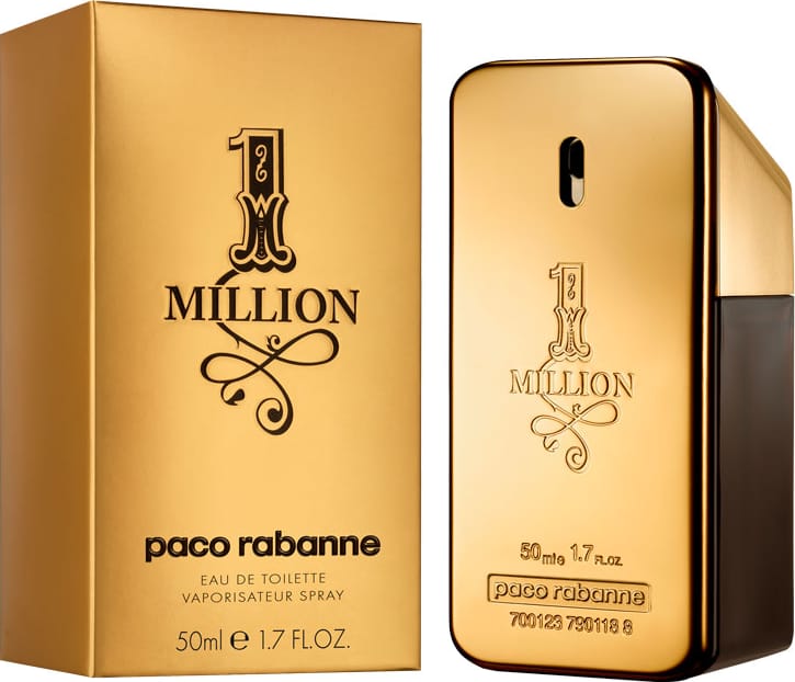 1 Million Paco Rabanne Eau de Toilette - Perfume Masculino 50ml