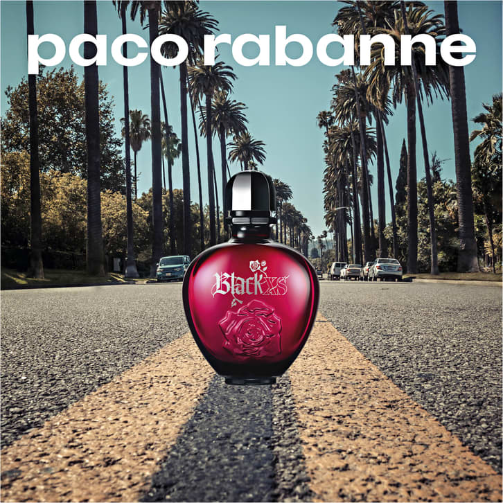 Black XS For Her Paco Rabanne Eau de Toilette - Perfume Feminino 50ml