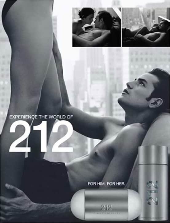 212 Men Carolina Herrera Eau de Toilette - Perfume Masculino 50ml