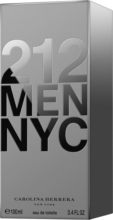 212 Men Carolina Herrera Eau de Toilette - Perfume Masculino 100ml