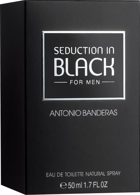 Seduction in Black Antonio Banderas Eau de Toilette - Perfume Masculino 50ml