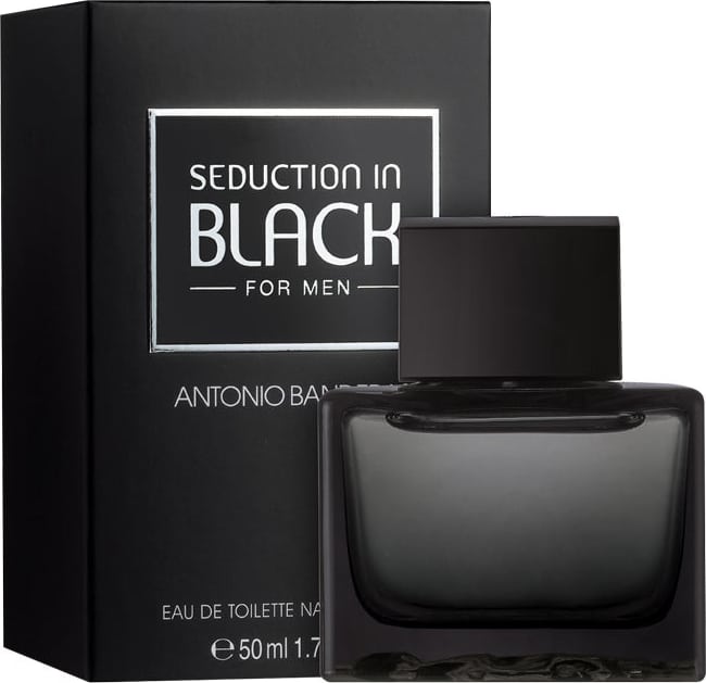 Seduction in Black Antonio Banderas Eau de Toilette - Perfume Masculino 50ml