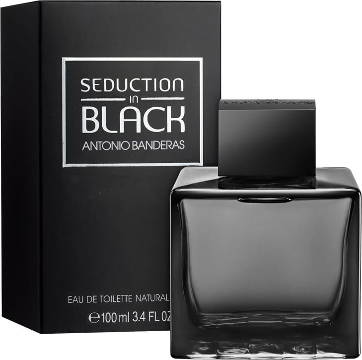 Seduction in Black Antonio Banderas Eau de Toilette - Perfume Masculino 100ml