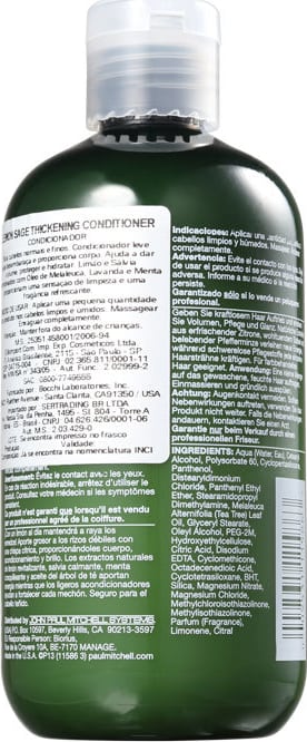 Paul Mitchell Tea Tree Lemon Sage Thickening - Condicionador 300ml