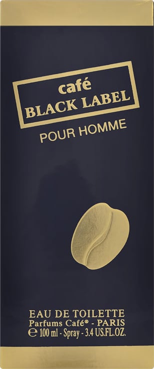Black Label Café-Café Eau de Toilette - Perfume Masculino 100ml