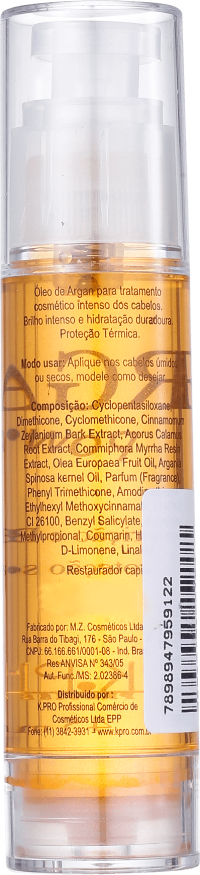 K.Pro Style Argan Power - Óleo Capilar 45ml