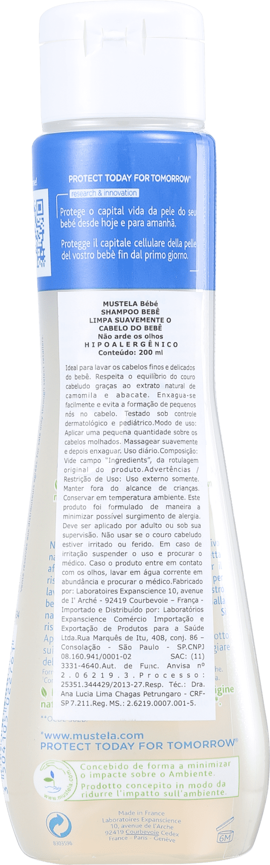 Mustela Bébé - Shampoo 200ml