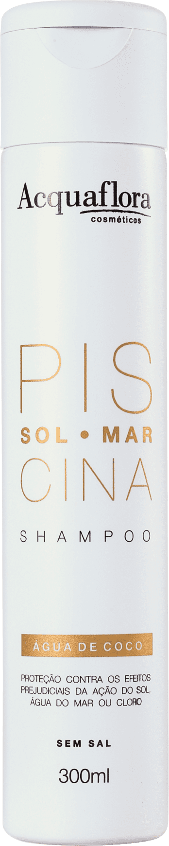 Acquaflora Sol Mar Piscina - Shampoo sem Sal 300ml