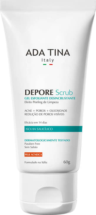 Ada Tina Depore Scrub - Gel Esfoliante Facial 60g