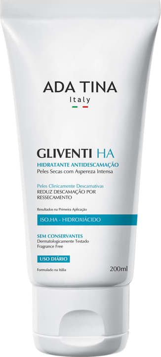 Ada Tina Gliventi HA - Creme Hidratante Antidescamação 200ml