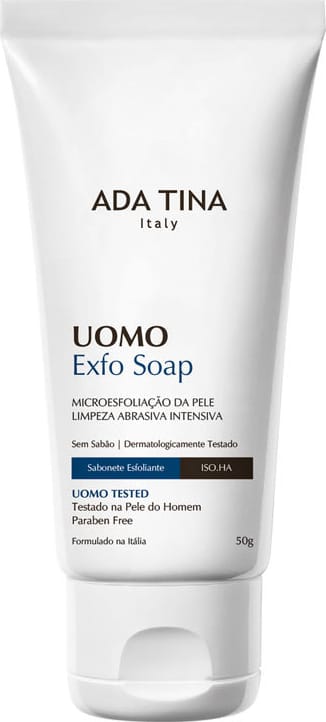 Ada Tina Uomo Exfo Soap - Sabonete Líquido Esfoliante 50g